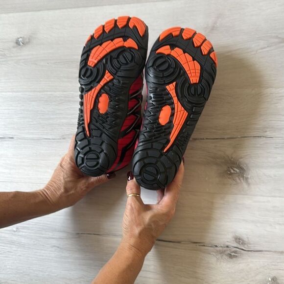 HIKE Barefoot Barekick Explorer Healthy&NonSlip Shoes(Unisex)size8.5 Blk/Red Nwt - Picture 10 of 11